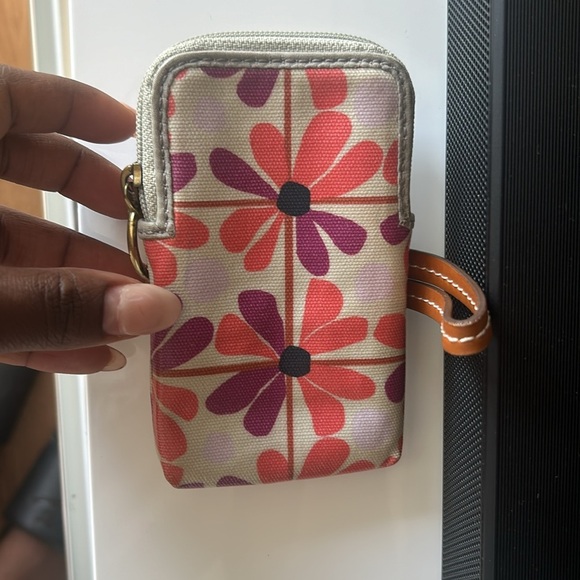 Fossil Keyper  Wristlet Phone ID Carryall Wallet - Picture 3 of 6